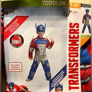 Toddler Halloween costume Transformers Optimus Prime 3t-4t